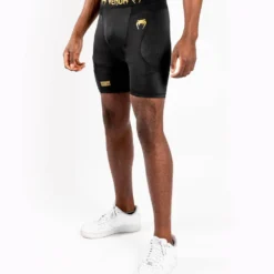 VENUM G-FIT Kompresjonsshorts - Svart/Gull