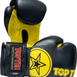 TOP TEN Boksehansker For Barn - Mørk Blå/Gul