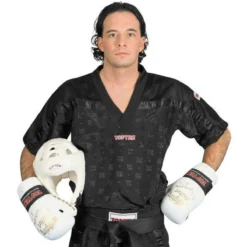 TOP TEN Mesh Kickboxing Overdel - Svart