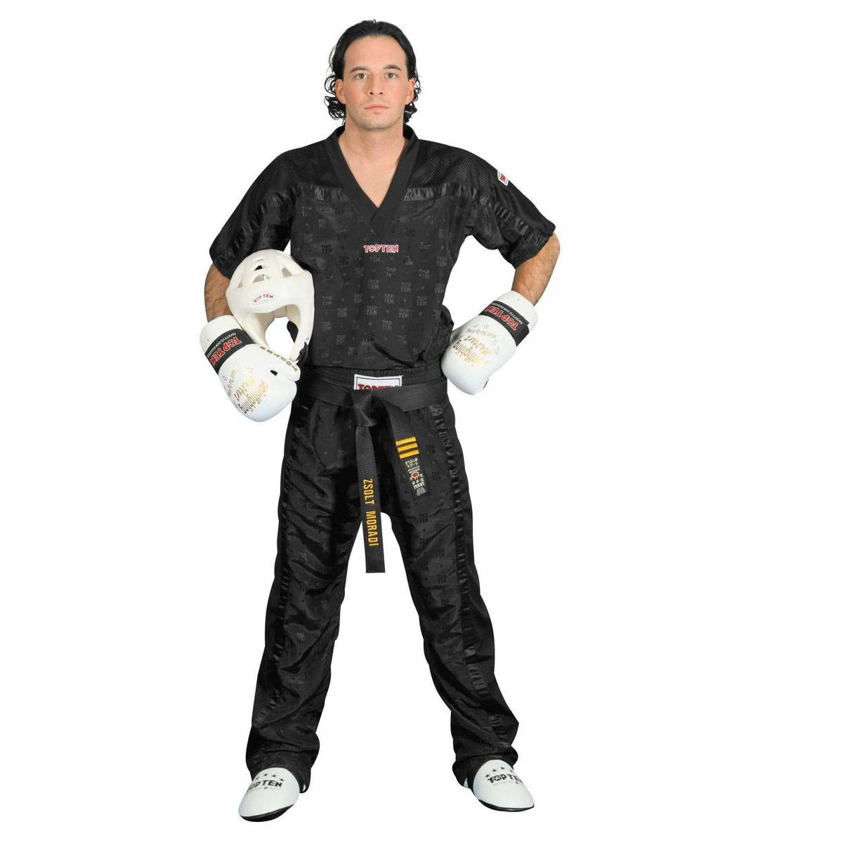 TOP TEN Mesh Kickboxing Overdel - Svart - Bilde 2