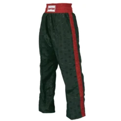 TOP TEN Classic Kickboxingbukse - Svart/Rød