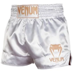 VENUM Classic Muay Thai Shorts - Hvit