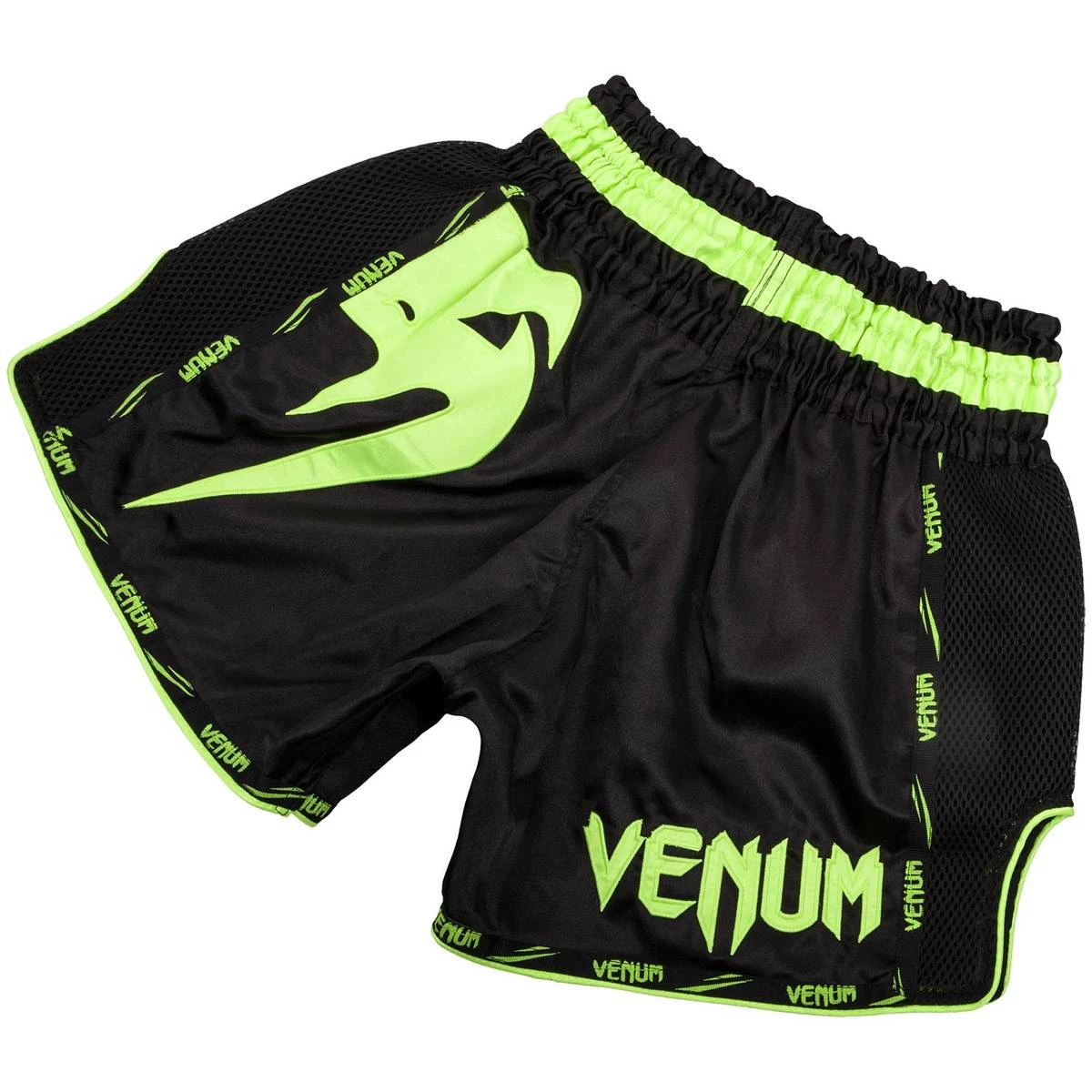 VENUM Bangkok Giant Muay Thai Shorts - Svart/Neo - Bilde 2