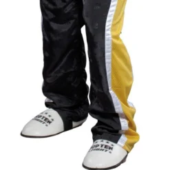 TOP TEN Mesh Kickboxingbukse - Svart/Gul