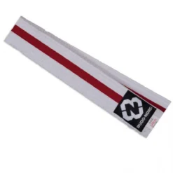 BUDO-NORD Hvitt Belte Med Rød Stripe
