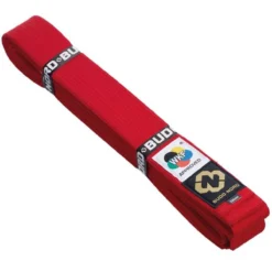 BUDO-NORD Japansk Kvalitet WKF Belte - Rødt