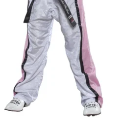 TOP TEN Mesh Kickboxingbukse - Hvit/Rosa