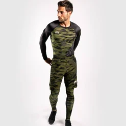 VENUM Contender 5.0 Tights For Menn - Kaki/Camo