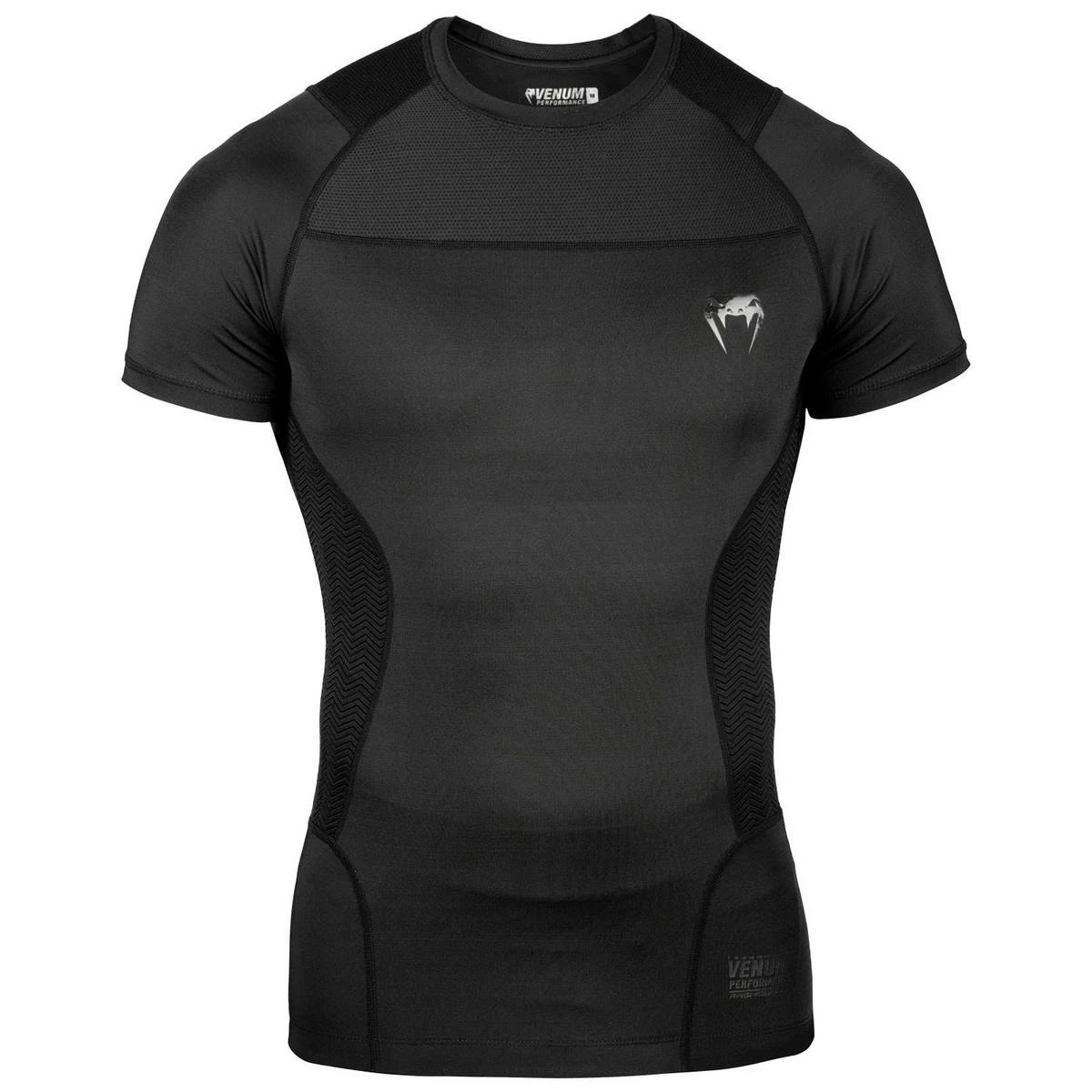 VENUM G-FIT Rashguard - Kort Arm Svart