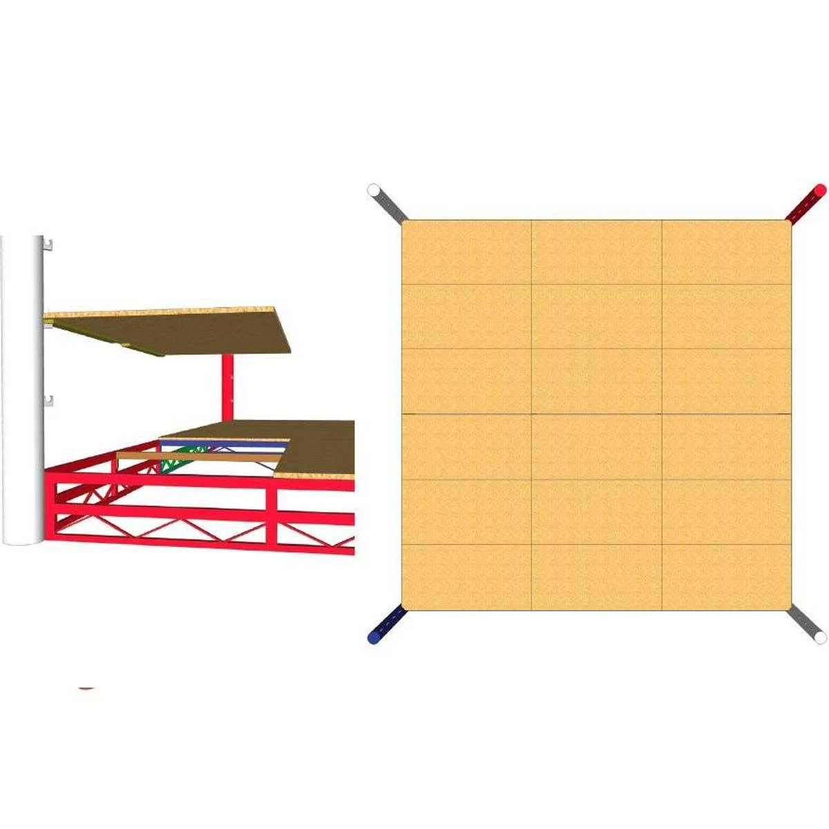 STRIVE Boksering For Trening 5m / 6m - Gulv 0.5m - Bilde 2