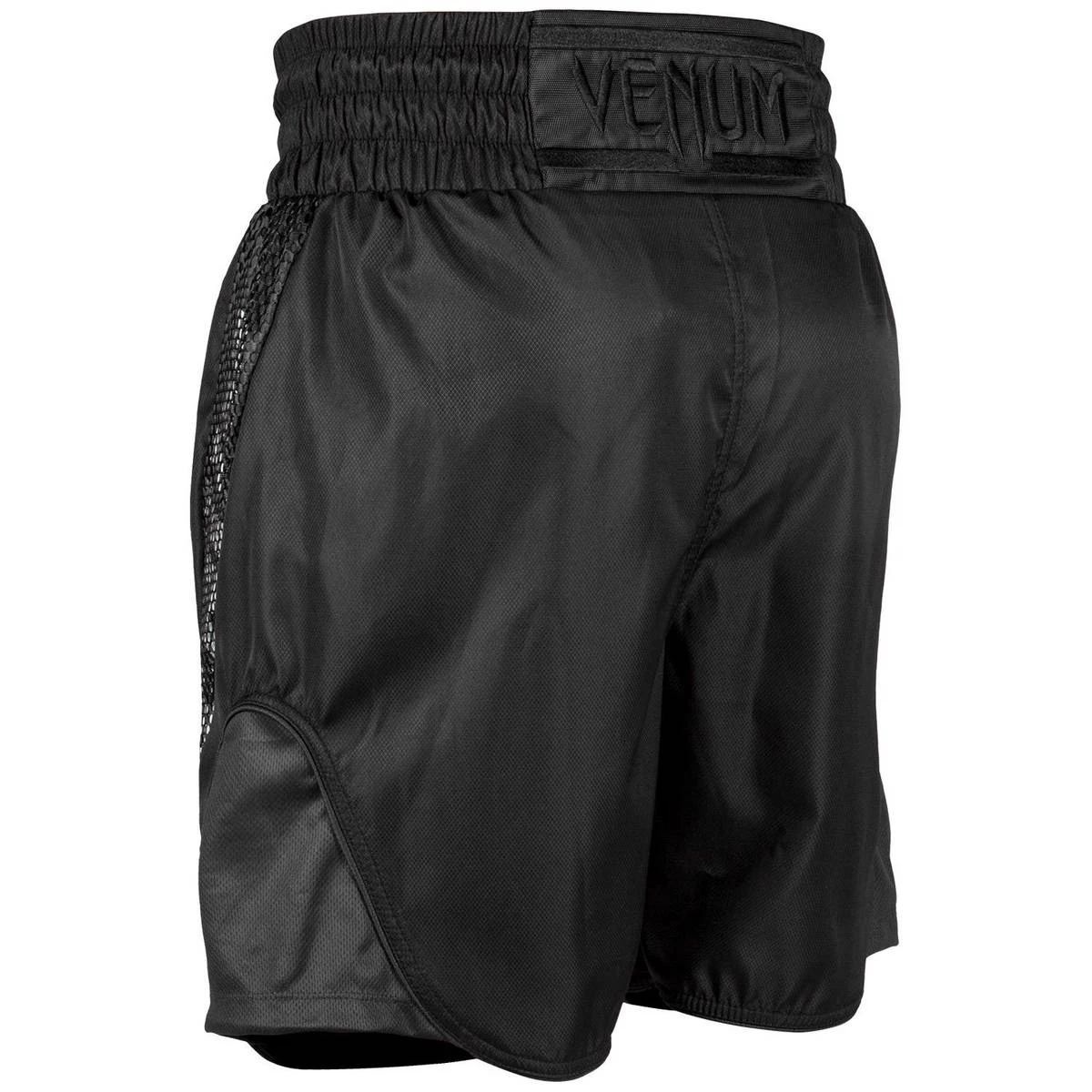 VENUM Elite Bokseshort - Svart/Svart - Bilde 3