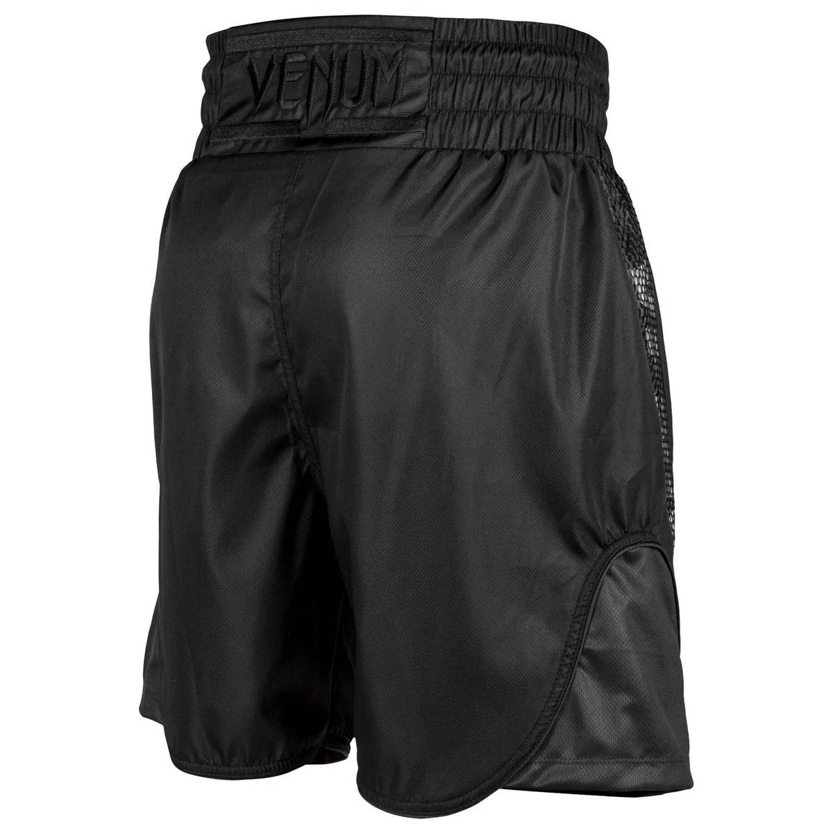 VENUM Elite Bokseshort - Svart/Svart - Bilde 4