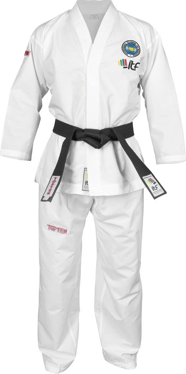 TOP TEN Elite Taekwond-Do Student Dobok “Diamond” (ITF Godkjent) - Bilde 2