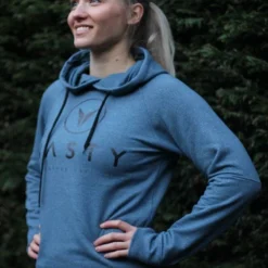 NASTY Lifestyle Superlative Blå Hettegenser